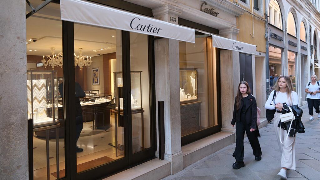 A Cartier store in Venice, Italy image