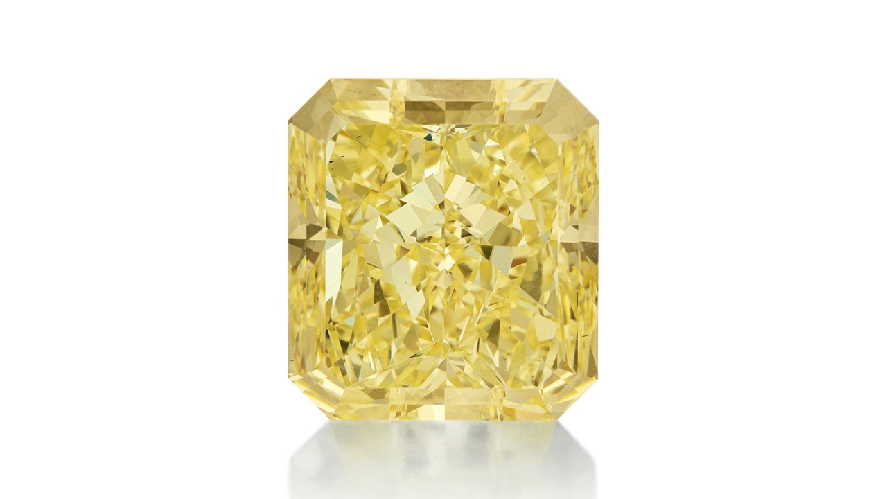 Fancy-Yellow Diamond Ring Stars at Sotheby's Geneva