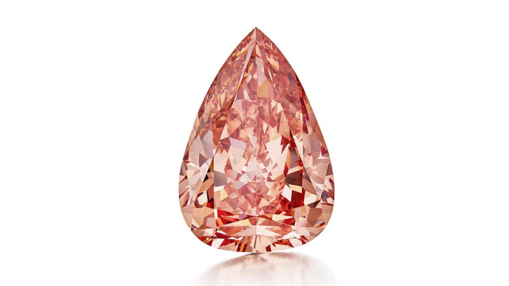 The Desert Rose diamond at Sotheby's image