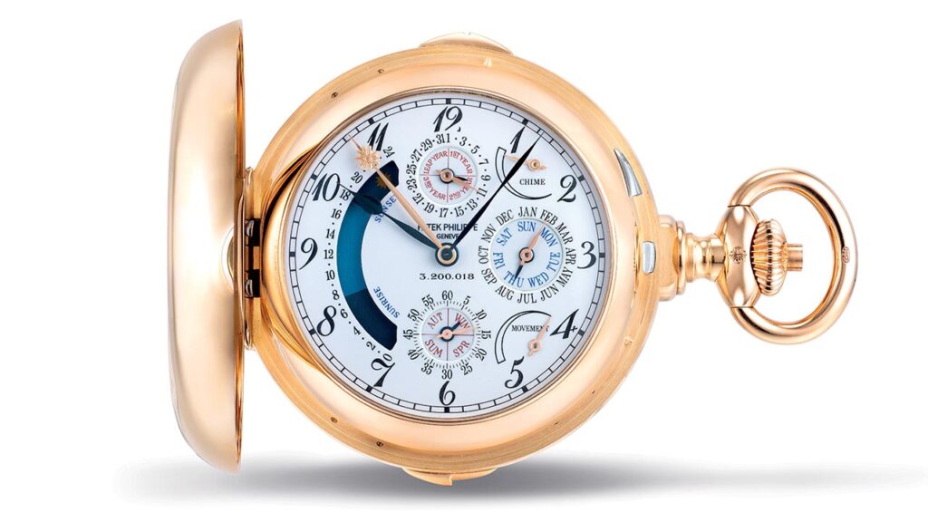 The Patek Philippe Star Caliber 2000 in pink gold, part of the set that became the top Sotheby’s watch lot of 2025 image