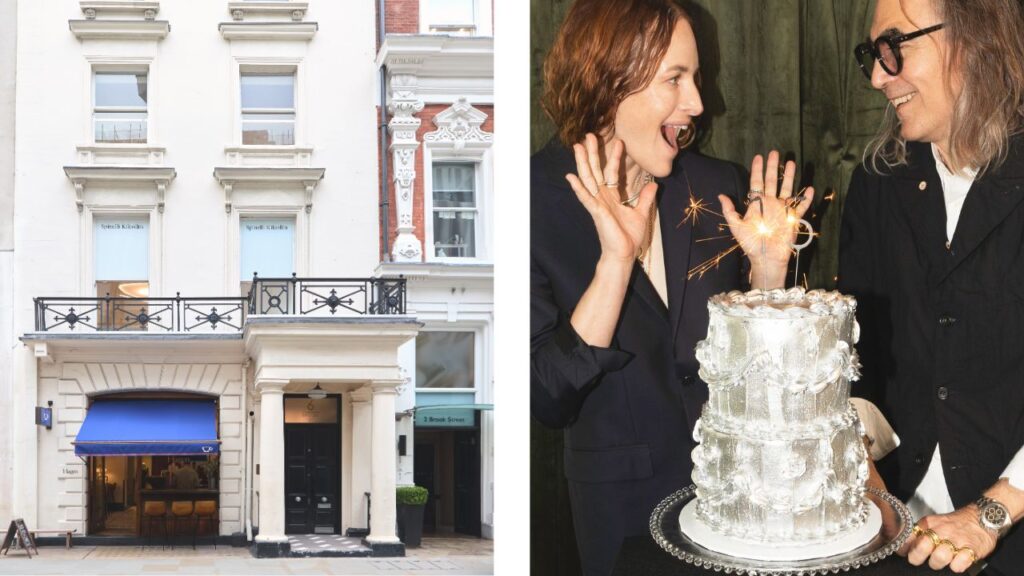 From left: The London store; Dwyer Kilcollin and Yves Spinelli celebrate 15 years of the brand images