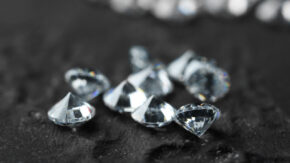 Polished diamonds image