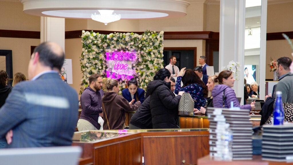 Customers at the Wedding Band weekend image