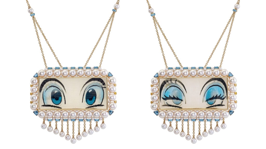 Francesca Villa Eyes on You lenticular pendant image