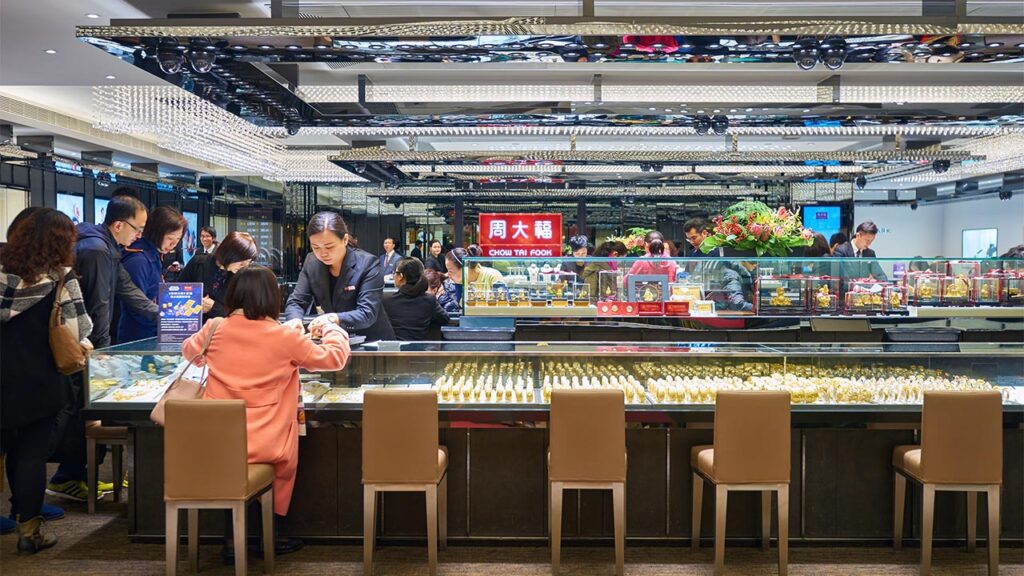 A Chow Tai Fook store in Hong Kong image
