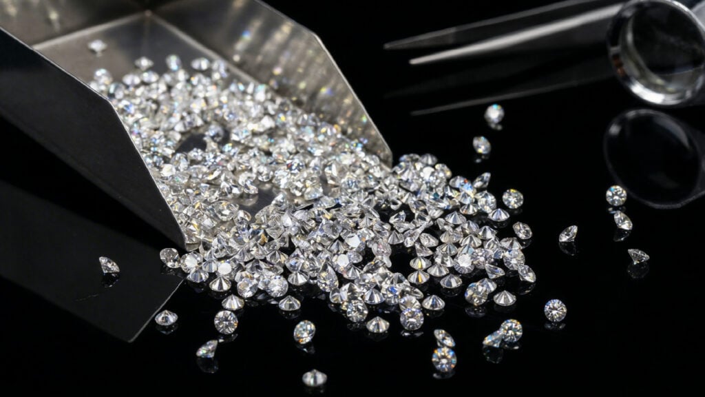 Polished diamonds by KP Sanghvi image