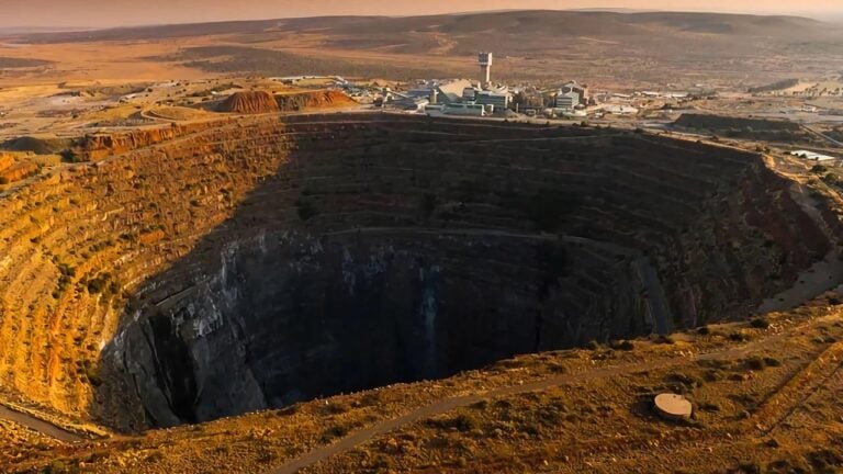 The Finsch mine at Petra Diamonds image