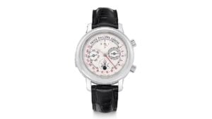 The Patek Philippe Sky Moon Tourbillon watch that led the auction at Christie's image