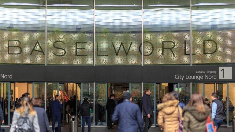 The original Baselworld show in 2018 image