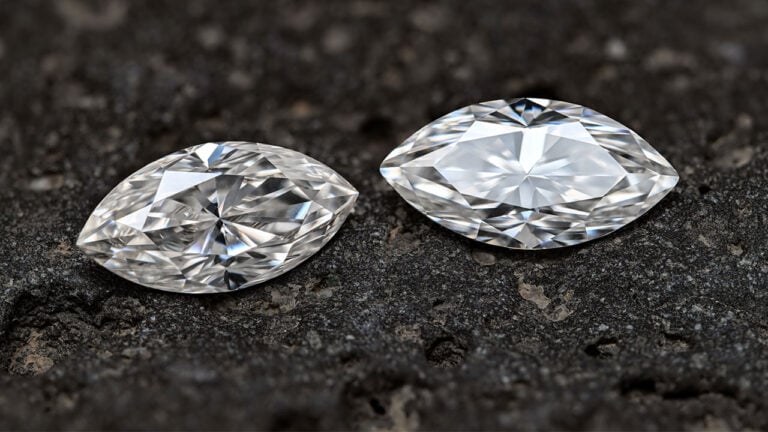 Marquise-shaped diamonds image
