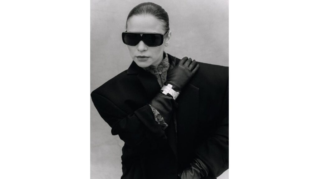 Hopscotch bracelet on model by Joule Project image