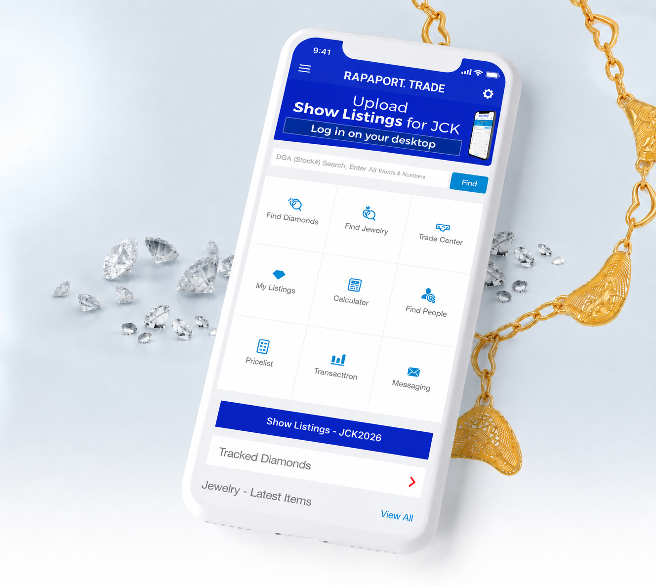 Rapaport Trade mobile app image