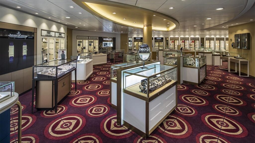 A watch shop on board the Spectrum of the Seas image