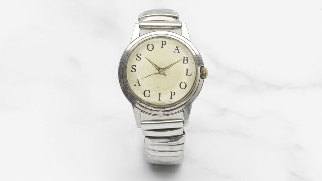 Pablo Picasso’s bracelet watch image