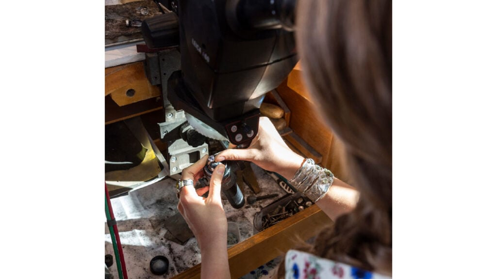 Inside a jewelry workshop image