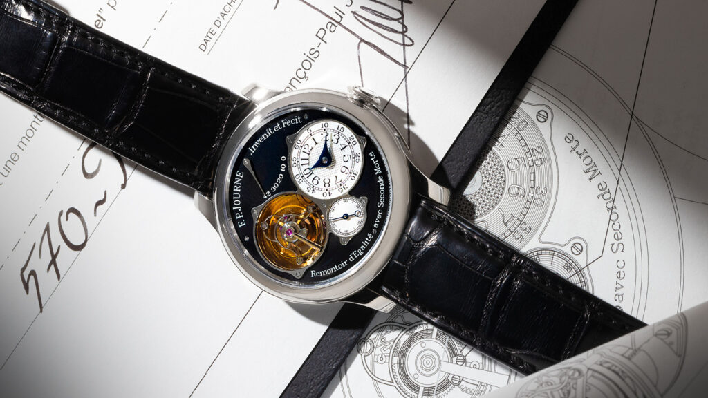 F.P. Journe platinum Tourbillon Souverain Black Label image