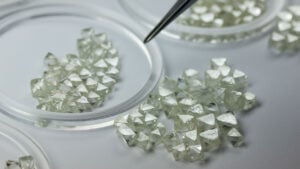 Rough diamonds by Alrosa image