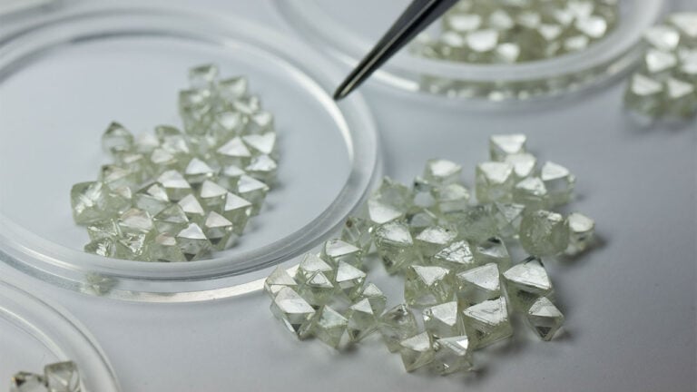 Rough diamonds by Alrosa image