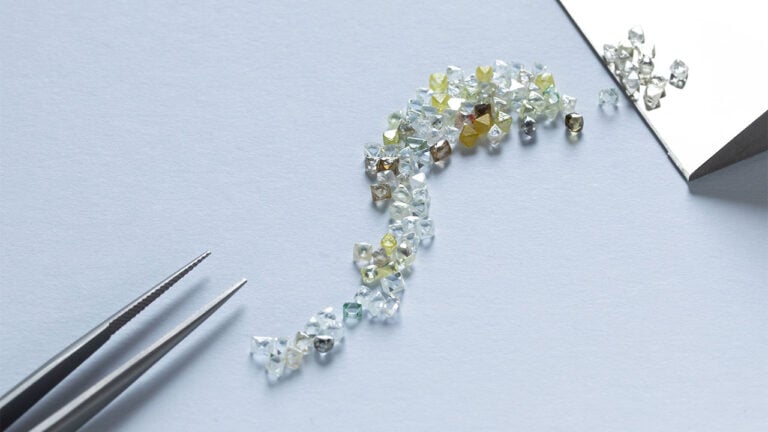 Image: Rough diamonds. (Shutterstock)