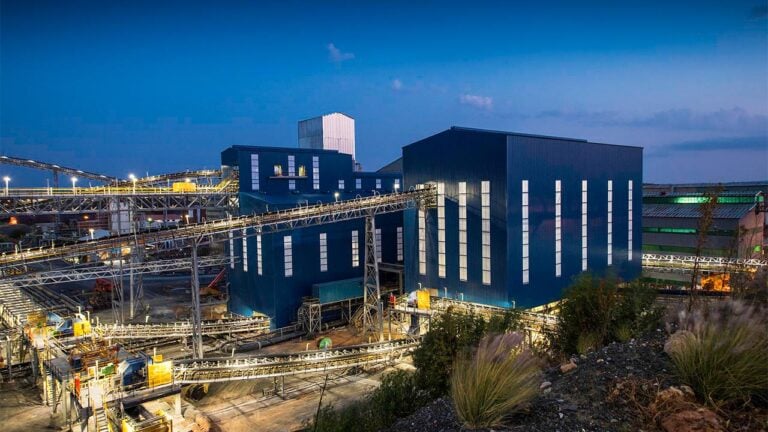 The new Cullinan processing plant image