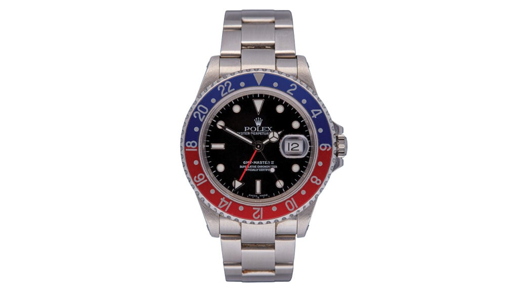The Rolex GMT-Master II “Pepsi” model image