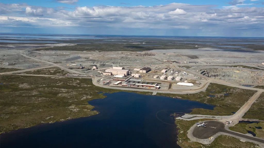 The Ekati mine by Burgundy Diamond Mines image