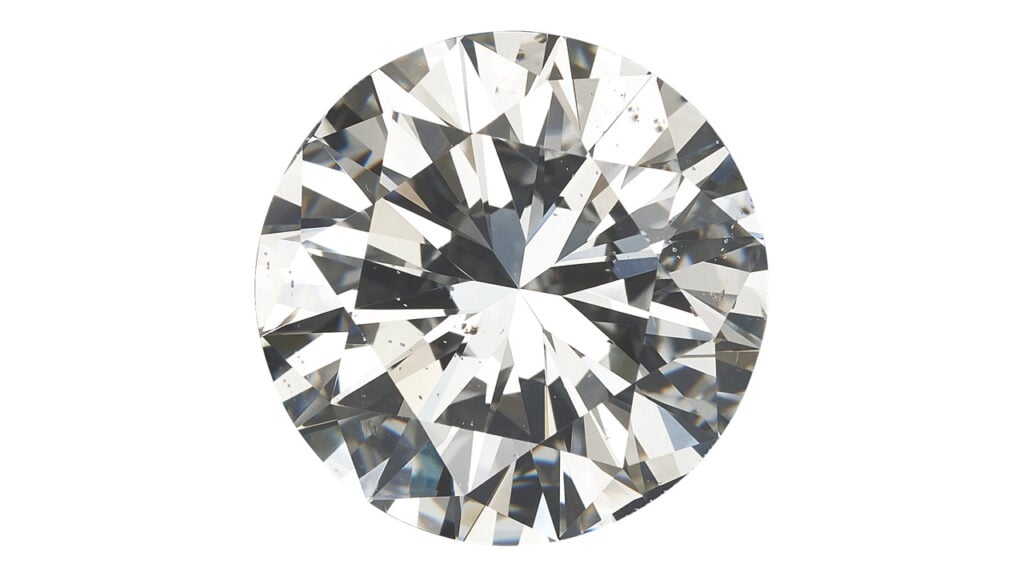 An unmounted round brilliant-cut, 7.01-carat, F, SI1 diamond at Heritage Auctions image
