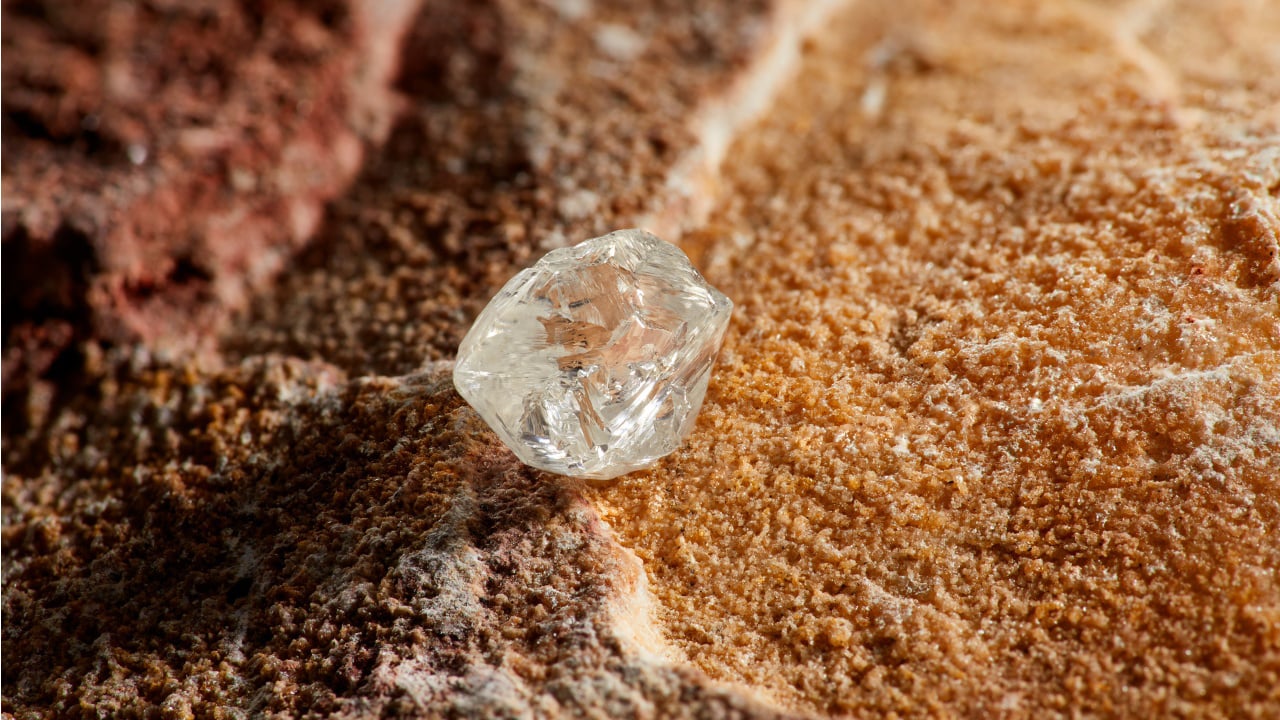 A natural diamond image