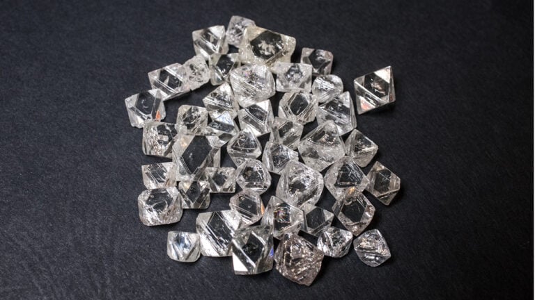 Rough diamonds by Alrosa image