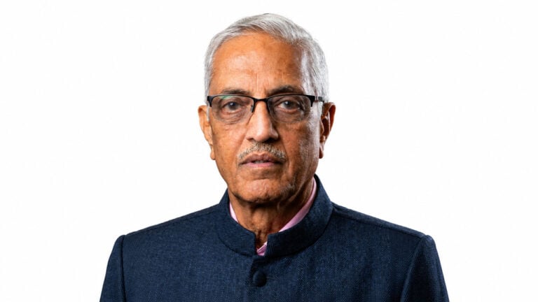 Vasant Mehta portrait