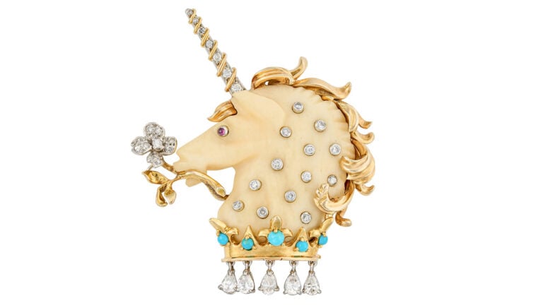 The Verdura brooch at Elmwood's image