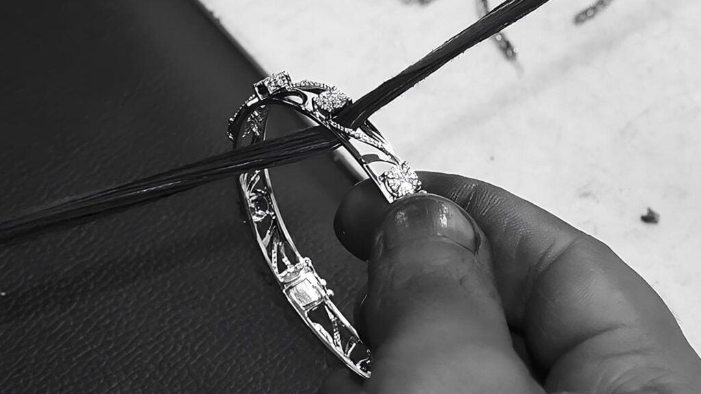 A diamond bracelet by Asian Star image