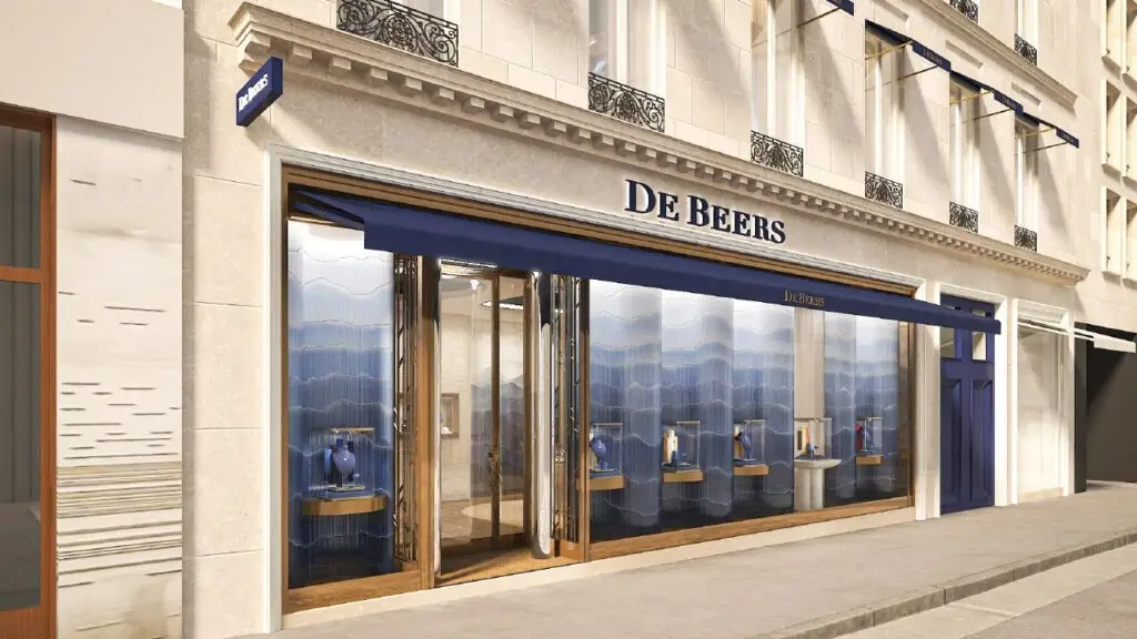 The De Beers flagship store in Paris image