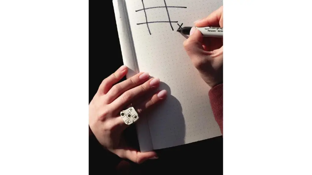 Tic Tac Toe ring by Joule Project image