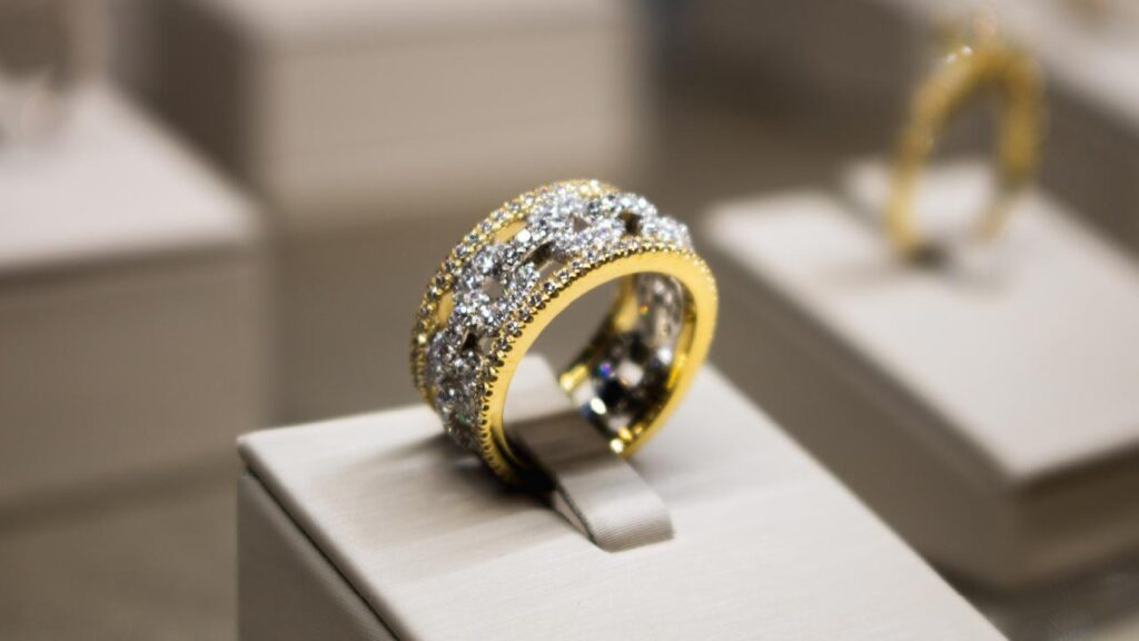A ring display at Windsor Jewelry image
