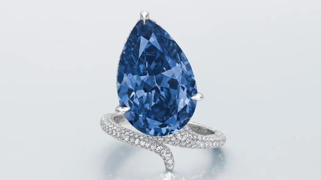 The Mellon Blue diamond image