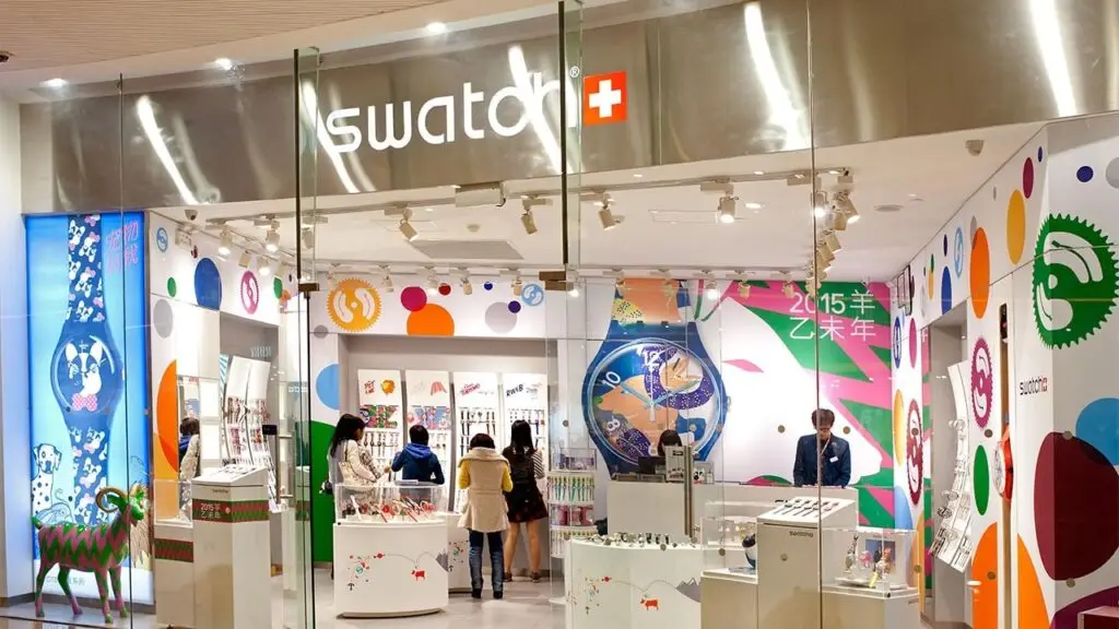 A Swatch store in Guangzhou, China image