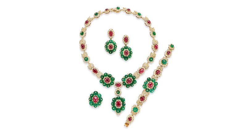 The Mouawad gem and diamond parure that will lead the auction at Bonhams image