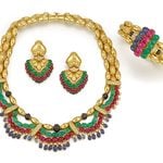 Sapphire and Diamond Necklace to Sparkle at Bonhams Auction