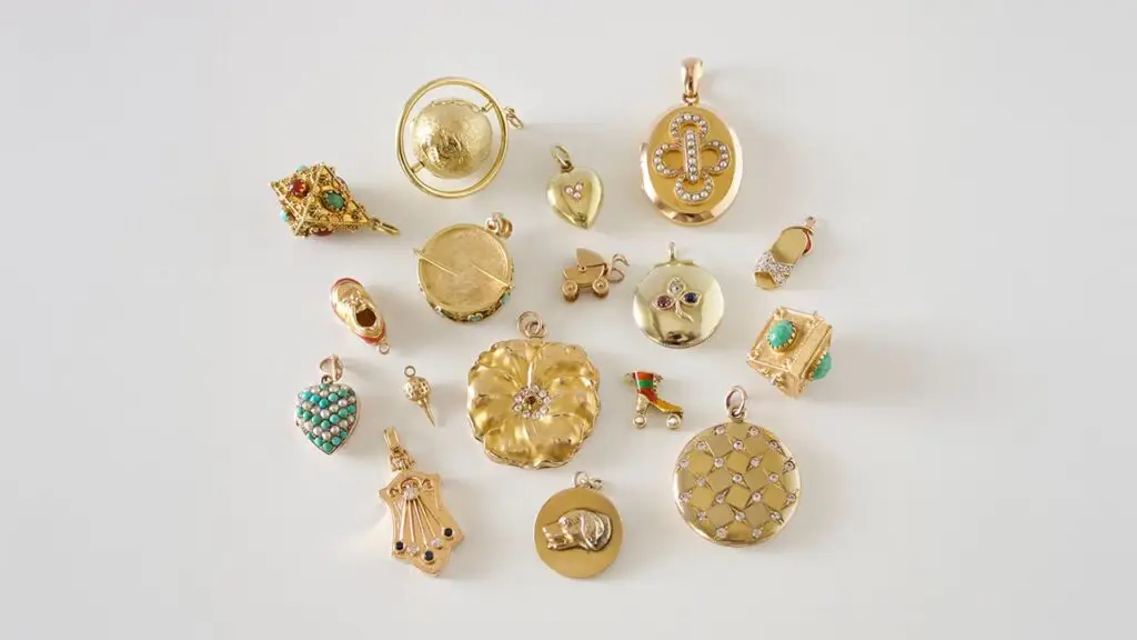 A selection of gold lockets available at Croghan’s Jewel Box image