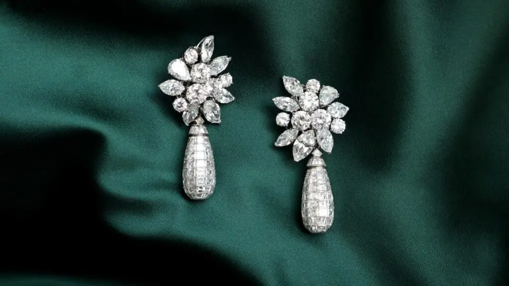 Diamond earrings by Adler courtesy of The Jewelers Circle image