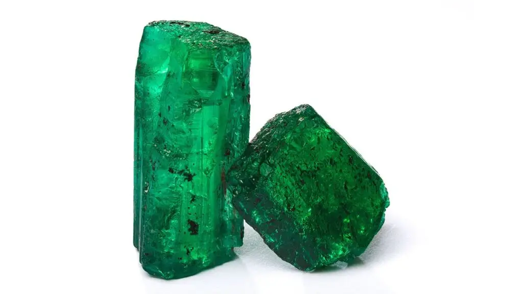 Rough emeralds image
