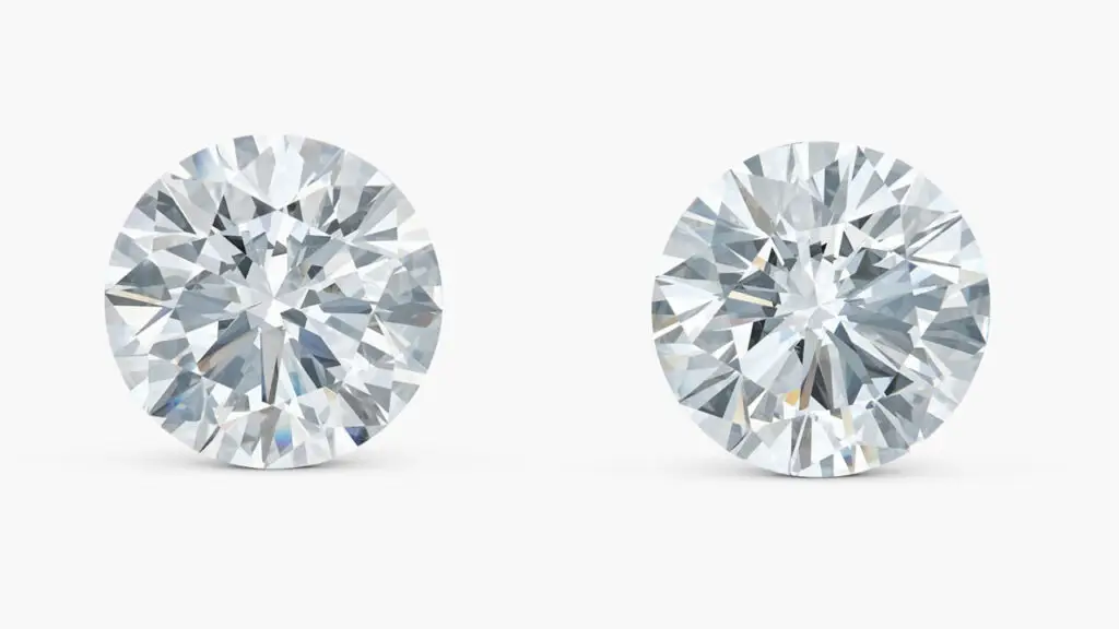 A pair of perfectly matched unmounted brilliant-cut, 18.38-carat, D-color, flawless and internally flawless diamonds at Sotheby's image