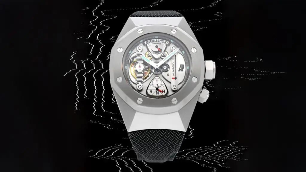 Alacrite and titanium wristwatch at Sotheby's image