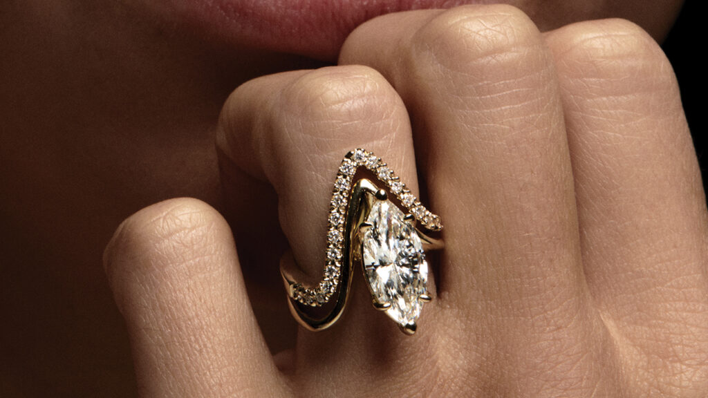Image of Natasha Schweitzer rings in diamonds