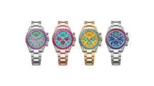 The four Rolex timepieces at Phillips image