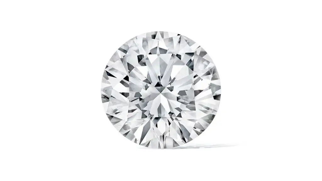 Unmounted round brilliant-cut diamond at Christie's image