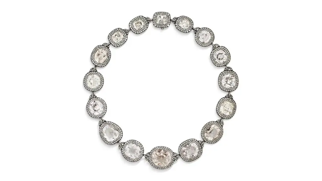 JAR round diamond necklace at Christie's image