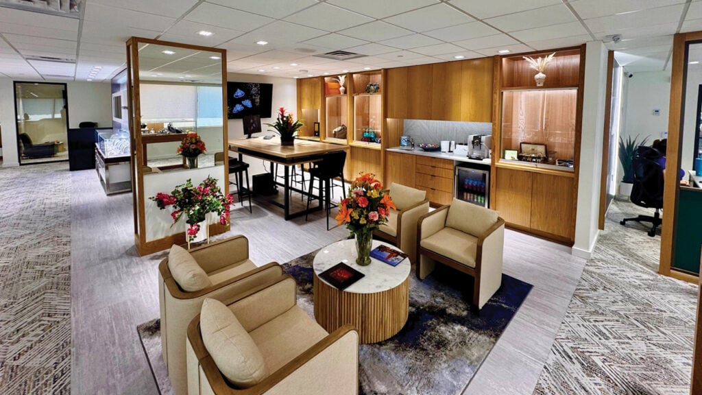 John Thomas Jewelers interior