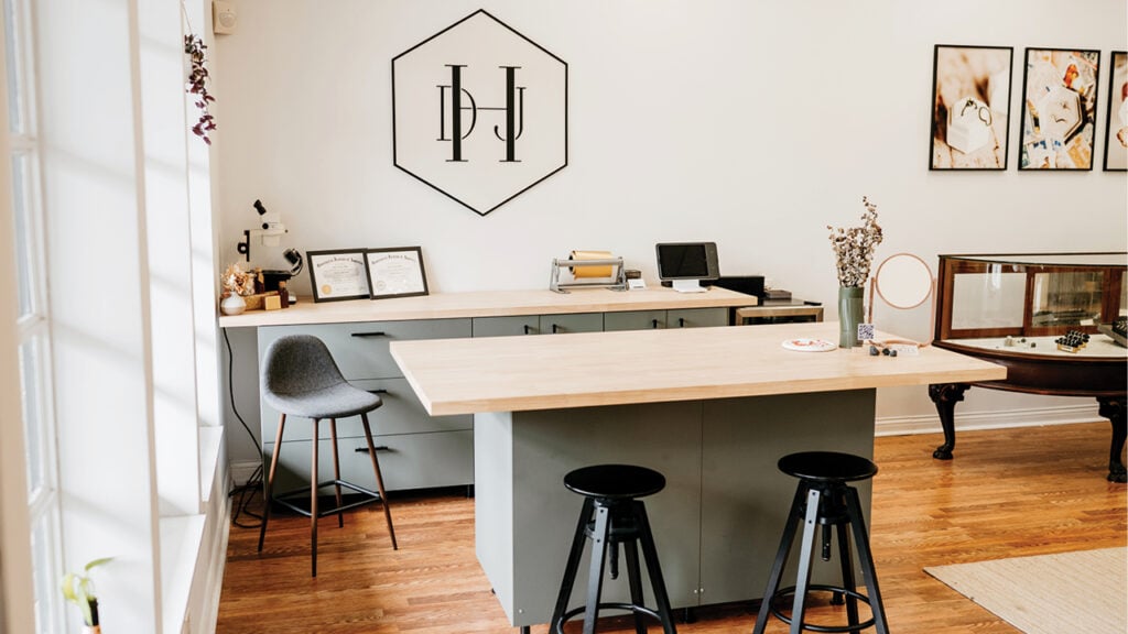 Design table at Honey Designs Jewelry image